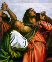 The Assumption of The Virgin [detail 1] by Titian